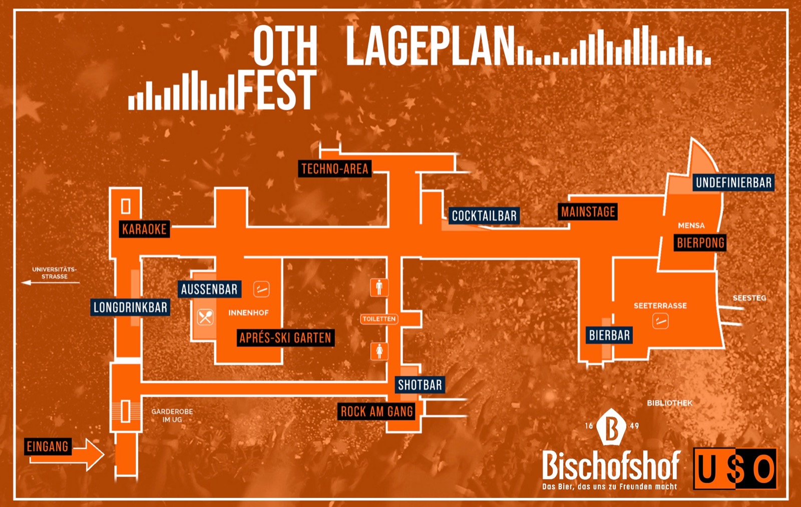Lageplan OTH-Fest